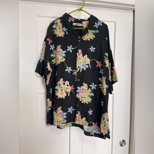 Vintage Tommy Bahama men’s silk shirt.